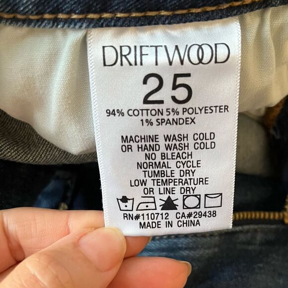 Sundance DRIFTWOOD Royce Jeans in Gemini 25 X27 NWOT - Picture 12 of 12